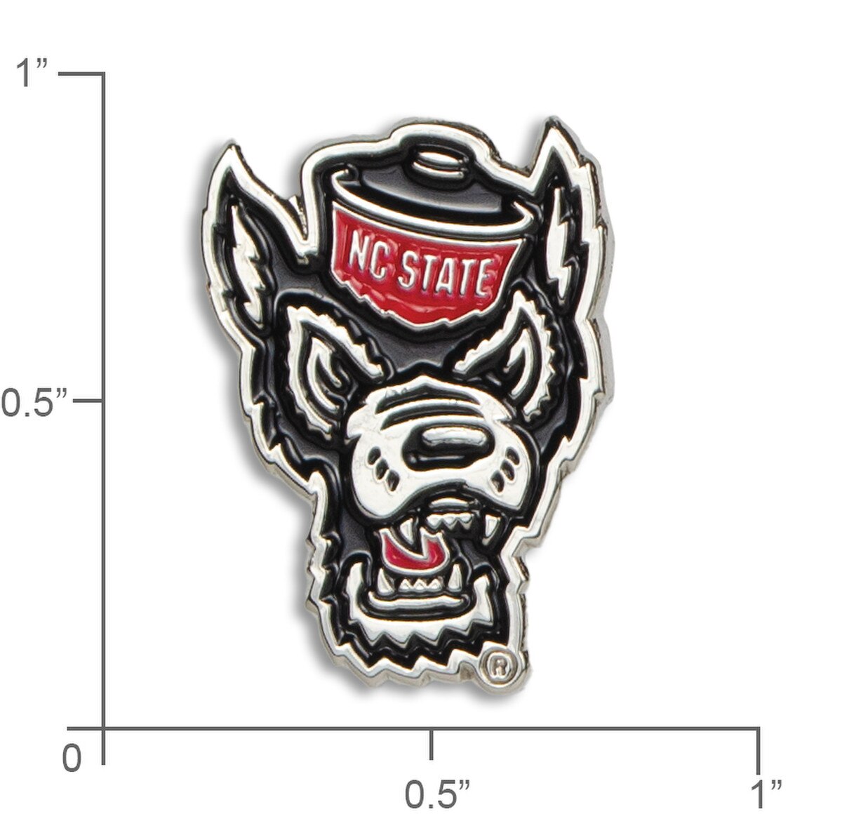 Tuffy Head Lapel Pin